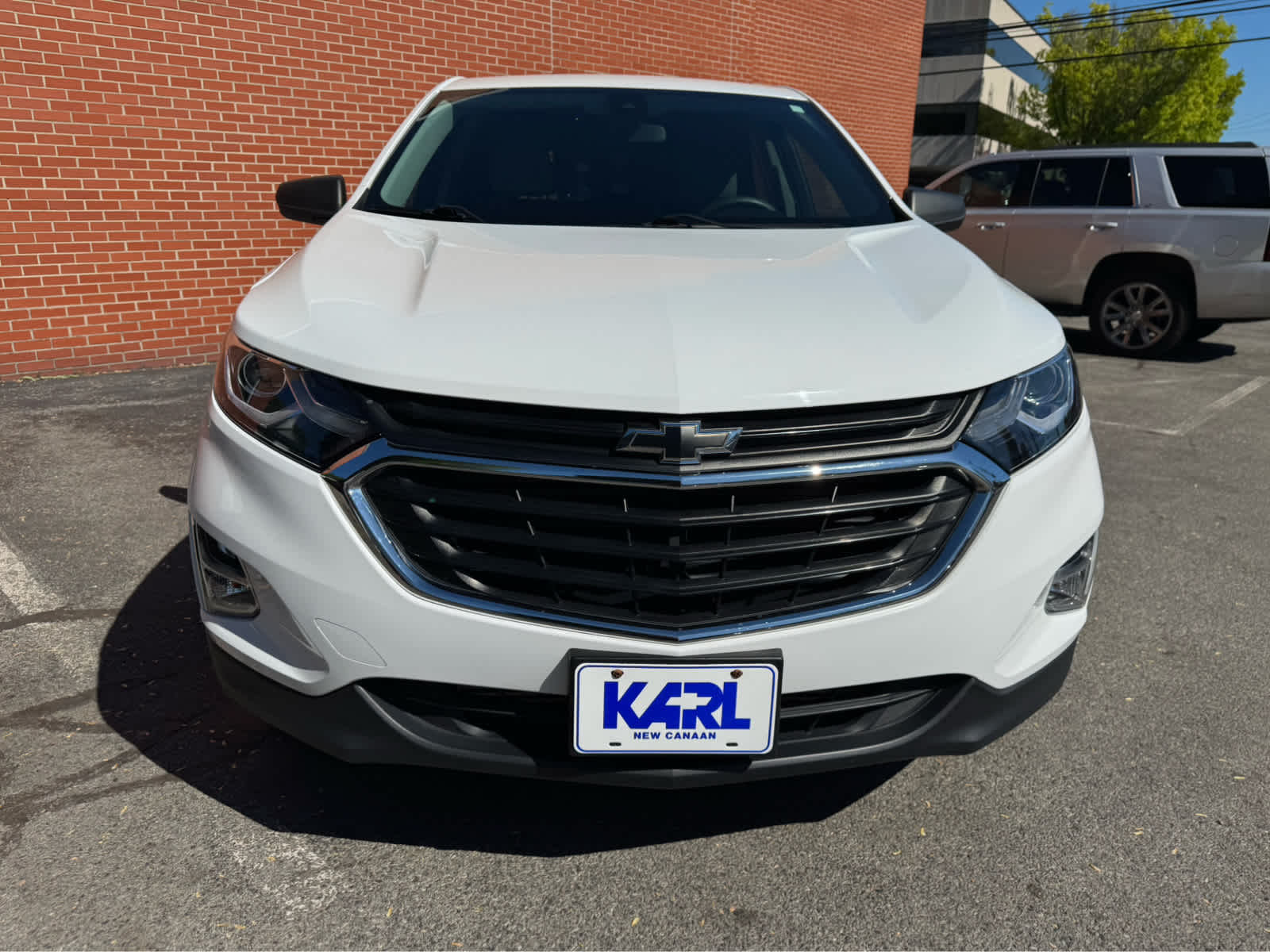 Certified 2021 Chevrolet Equinox LS with VIN 3GNAXSEV9MS114794 for sale in New Canaan, CT