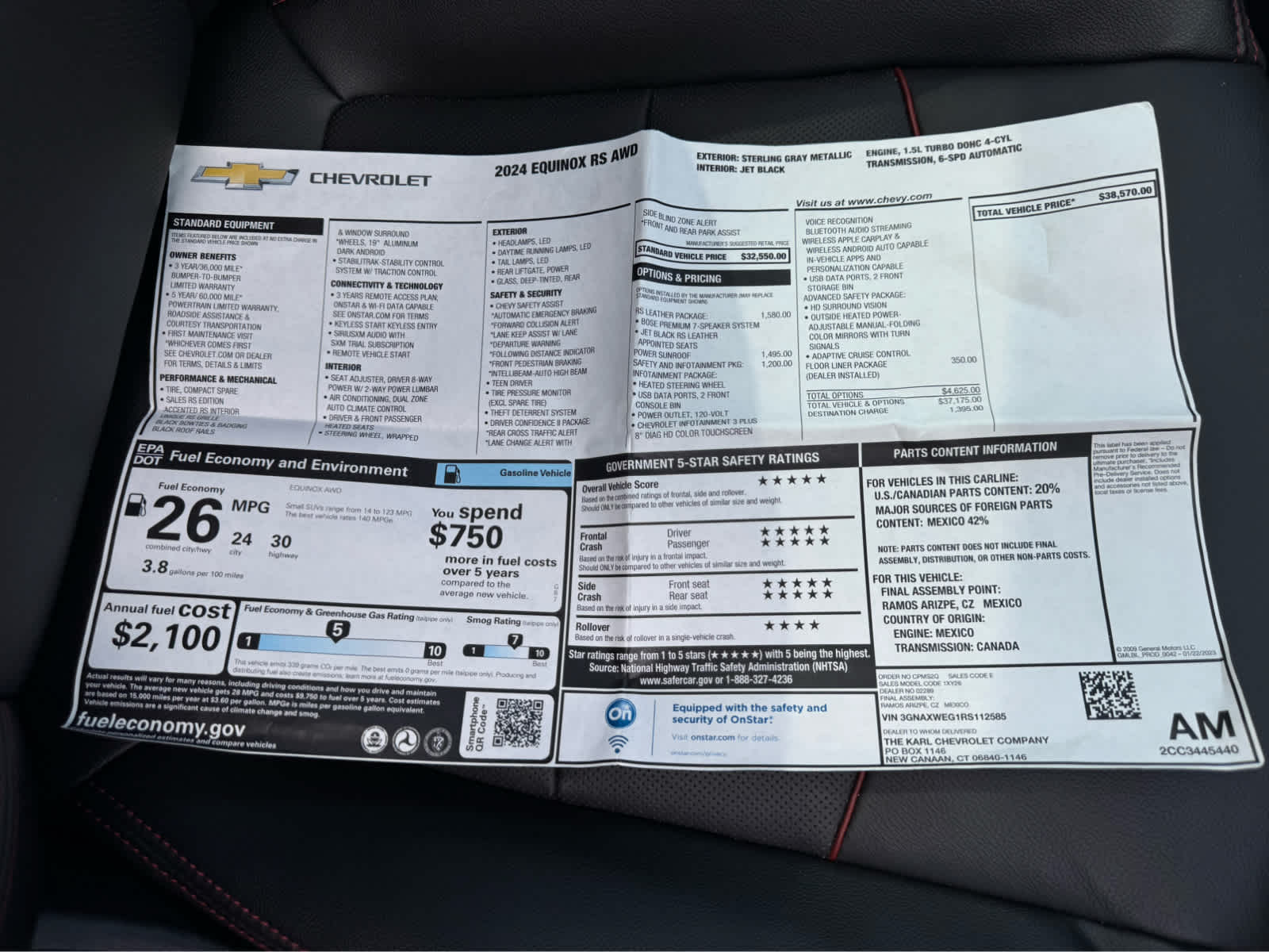 2024 Chevrolet Equinox RS