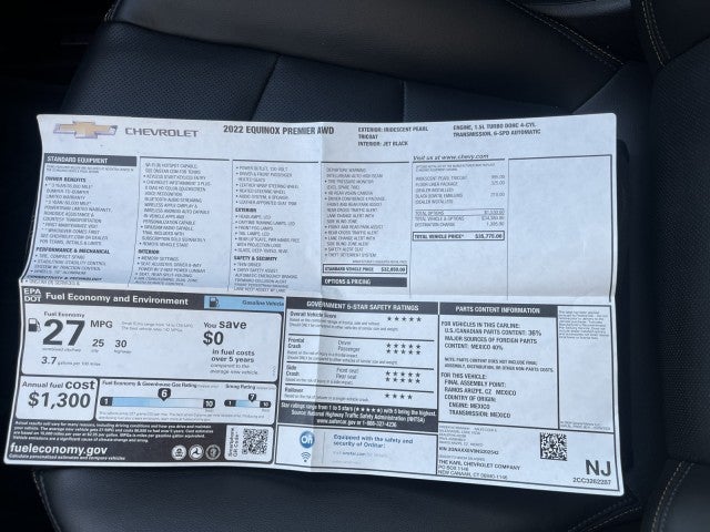 2022 Chevrolet Equinox Premier