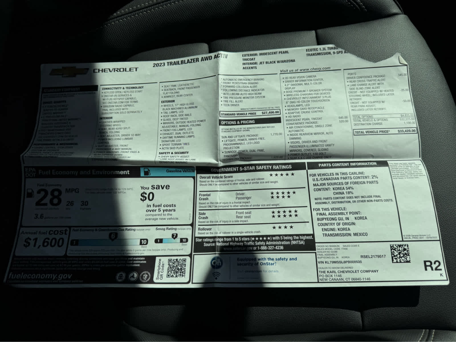 2023 Chevrolet TrailBlazer Activ - Photo 55
