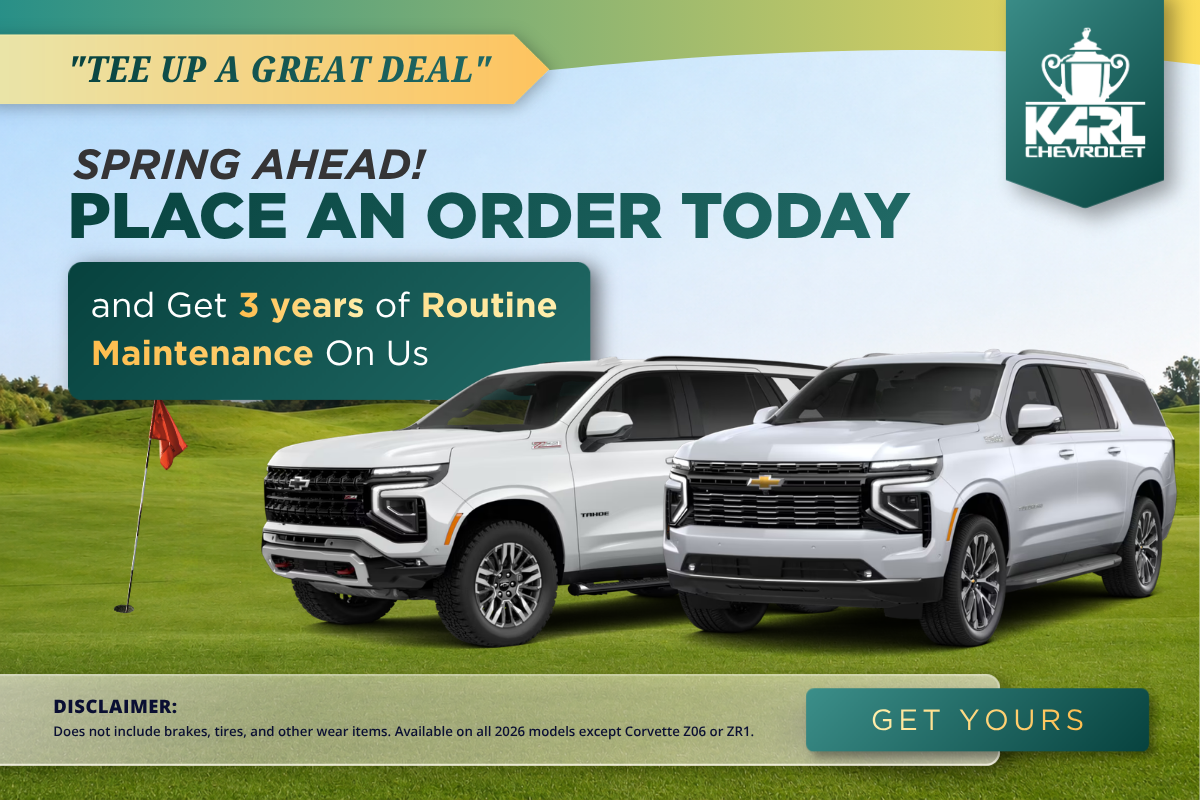 Spring Ahead! Place an order today