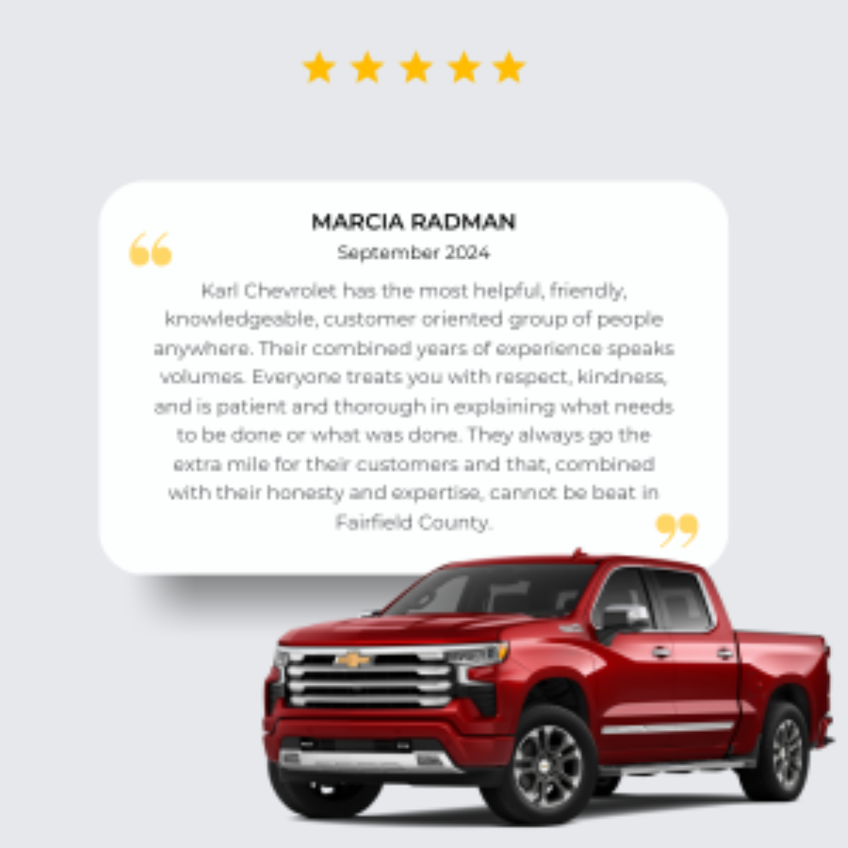 Karl Chevrolet in New Canaan CT